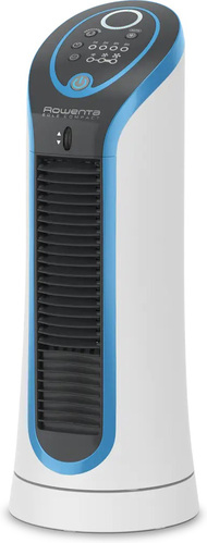 Rowenta ROW Tischturmventilator Eole Compact VU 6210 weiß/bl-met