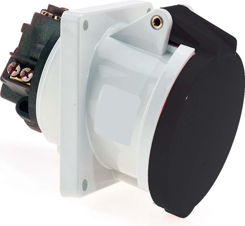Bals Elektrotech. Anbausteckdose geneigt 63A 4p 500V 7h IP44 1204