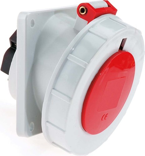 Bals Elektrotech. Anbausteckdose geneigt 32A 5p 400V 6h IP67 1264
