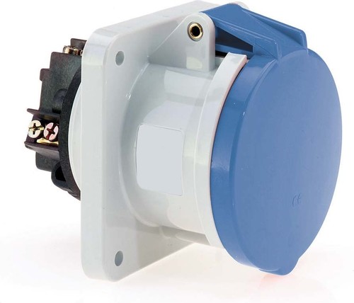 Bals Elektrotech. Anbausteckdose gerade 63A 4p 230V 9h IP44 1304
