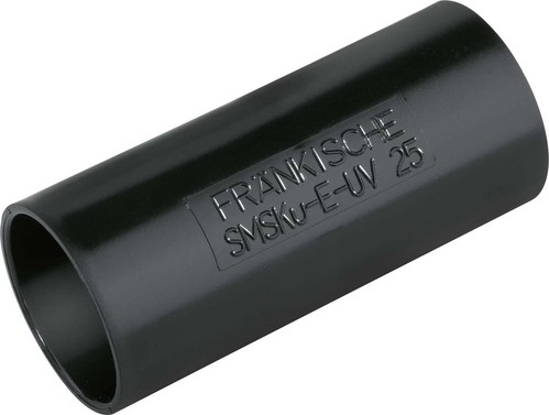 Fränkische Kunststoff-Steckmuffe schwarz SMSKu-E-UV 20 sw
