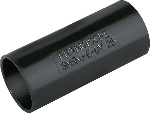 Fränkische Kunststoff-Steckmuffe schwarz SMSKu-E-UV 32 sw