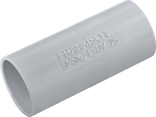 Fränkische Kunststoff-Steckmuffe grau SMSKu-E-UV 40 gr