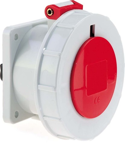 Bals Elektrotech. Anbausteckdose gerade 16A 3p 400V 9h IP67 1373