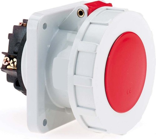 Bals Elektrotech. Anbausteckdose gerade 63A 3p 400V 9h IP67 1397