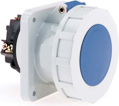 Bals Elektrotech. Anbausteckdose gerade 63A 4p 230V 9h IP67 1399