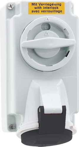 Bals Elektrotech. Wandsteckdose abschaltbar verriegelt 16A 4p 5 1616