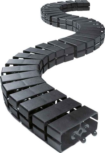 Bachmann Kabelschlange Cube schwarz RAL9005 930.058