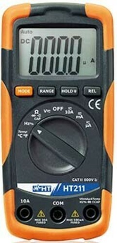 HT Instruments Kompakt Digitalmultimeter m.Temperaturmessfkt. HT211