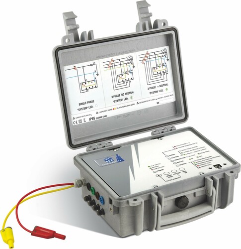 HT Instruments 3-Phasen Datenlogger z.Spannungsanalyse PQA820S