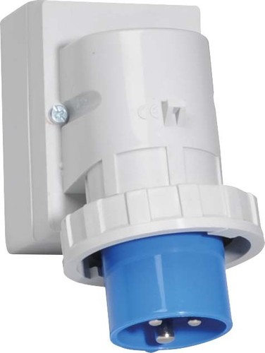 Bals Elektrotech. Wand-Gerätestecker 16A 3p 230V 6h IP67 2473