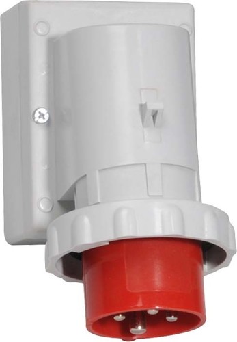Bals Elektrotech. Wand-Gerätestecker 16A 4p 400V 6h IP67 2477