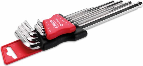Cimco Werkzeuge Stiftschlüssel-Satz sechskant,9-tlg. 110604