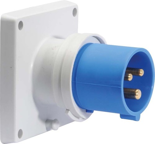 Bals Elektrotech. Flansch-Gerätestecker 16A 3p 230V 6h IP44 2898