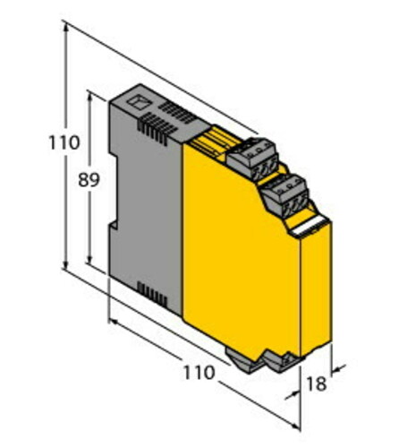 Turck Messumformer-Speisetrenner IM33-22-HI/24VDC