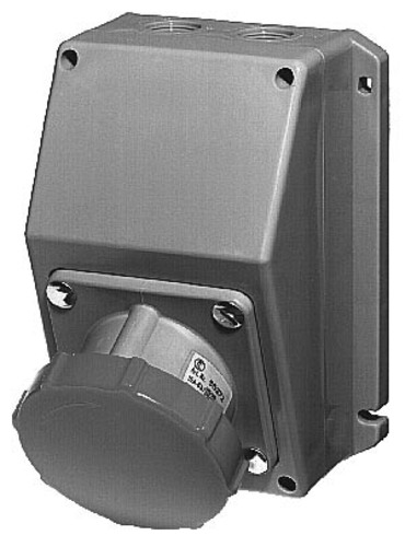 Elektra Tailfingen Cekon-Wandsteckdose COW 5125/6H #039201