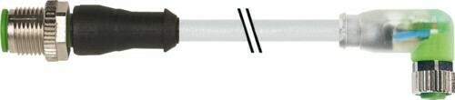 Murrelektronik Verbindungsleitung M12 St. ger. M8 Bu. 7000-40641-2100030 Murrelektronik Verbindungsleitung M12 St. ger. M8 Bu. 7000-40641-2100030