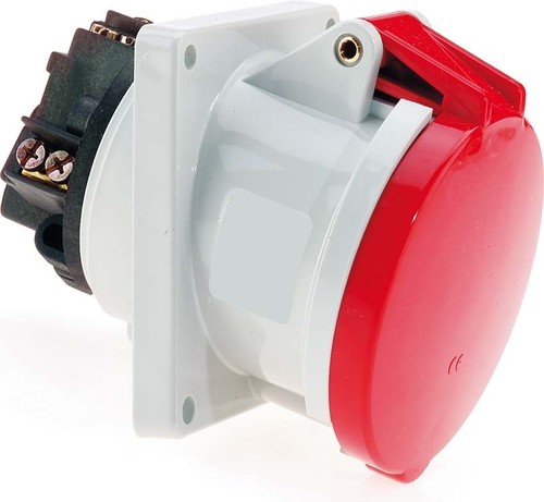 Bals Elektrotech. Anbausteckdose geneigt 63A 4p 400V 6h IP44 12074