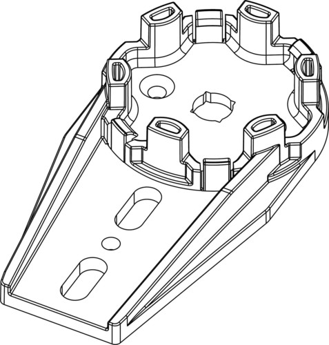 Somfy Antriebslager LT 50 Kunstst. 25 Nm 9015139