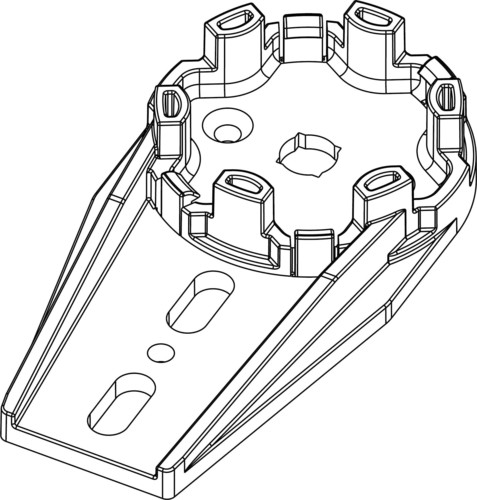 Somfy Antriebslager LT 50 Kunstst. 25 Nm 9015139