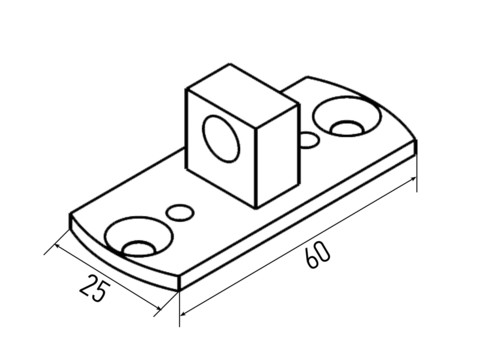 Somfy Adapterset für Elero-Lager 9019323