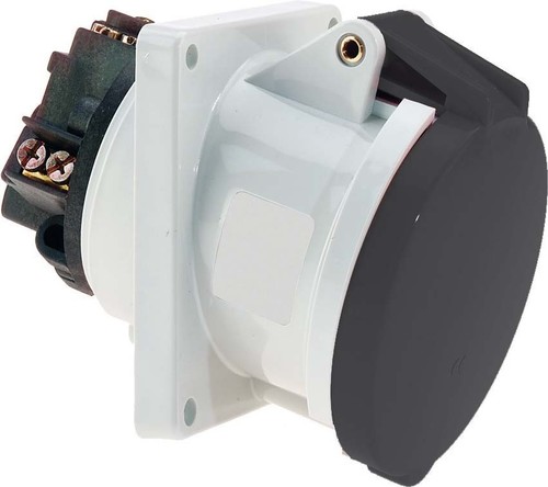 Bals Elektrotech. Anbausteckdose geneigt 63A 4p 500V 7h IP44 12407