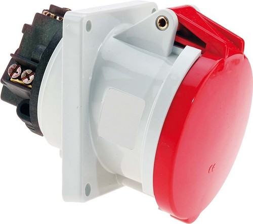 Bals Elektrotech. Anbausteckdose geneigt 63A 5p 400V 6h IP44 12408