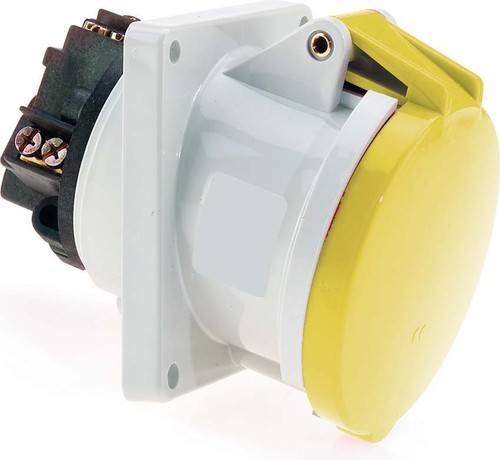Bals Elektrotech. Anbausteckdose geneigt 63A 5p 110V 4h IP44 12566