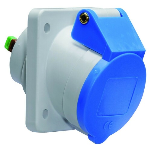 Bals Elektrotech. Anbausteckdose geneigt 16A 3p 230V 6h IP44 12732