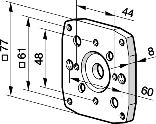 Somfy Universallager 9910040