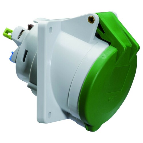 Bals Elektrotech. Anbausteckdose geneigt 16A 4p >50V 10h IP44 12754