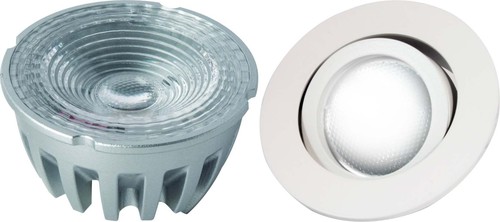 Megatron LED-Einbaustrahler-Set 2800K 36Gr. weiß MT75406