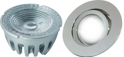 Megatron LED-Einbaustrahler-Set 2800K 36Gr. si MT75407