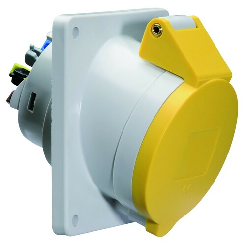 Bals Elektrotech. Anbausteckdose geneigt 16A 5p 110V 4h IP44 12783