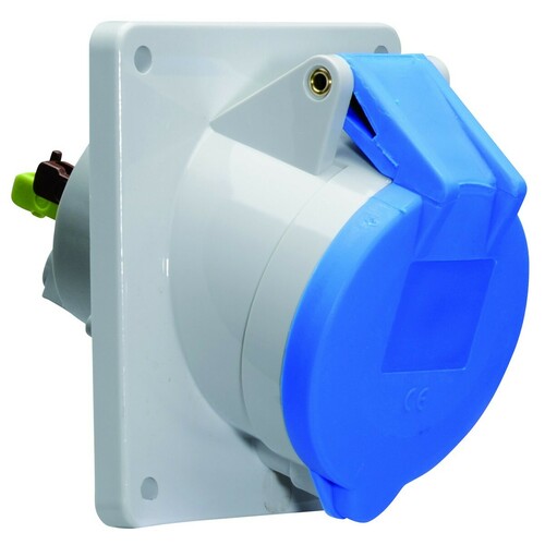 Bals Elektrotech. Anbausteckdose geneigt 16A 5p 230V 9h IP44 12784