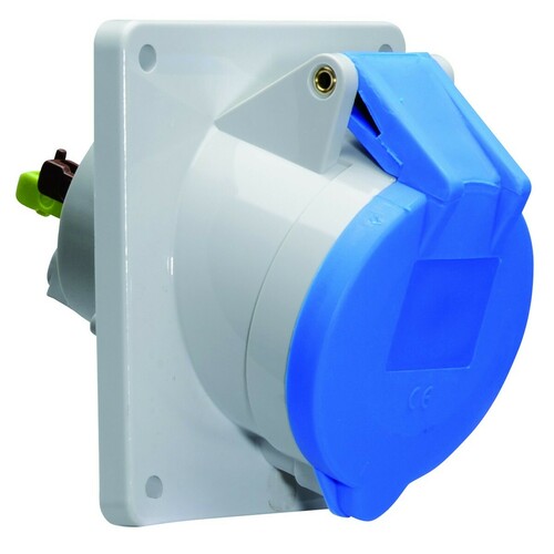 Bals Elektrotech. Anbausteckdose geneigt 32A 3p 230V 6h IP44 12789