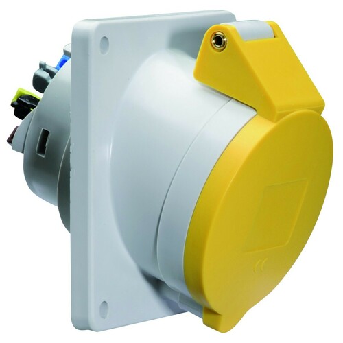 Bals Elektrotech. Anbausteckdose geneigt 32A 4p 110V 4h IP44 12793