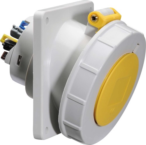 Bals Elektrotech. Anbausteckdose geneigt 32A 5p 110V 4h IP67 12852