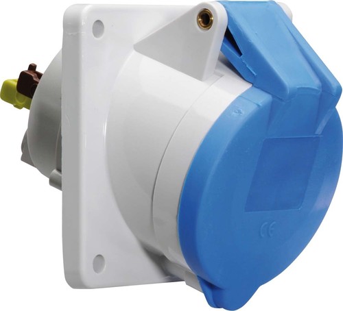 Bals Elektrotech. Anbausteckdose geneigt 16A 4p 230V 9h IP44 12863