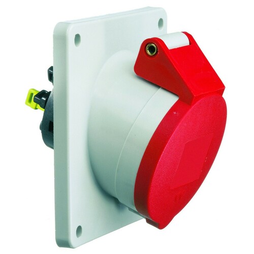Bals Elektrotech. Anbausteckdose geneigt 16A 4p 400V 6h IP44 12877