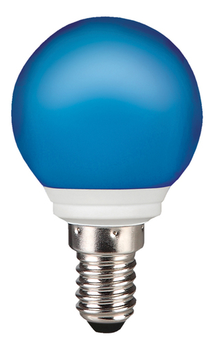 Scharnberger+Hasenbein LED-Tropfenlampe 45x75mm E14 220-240V bl IP44 31187