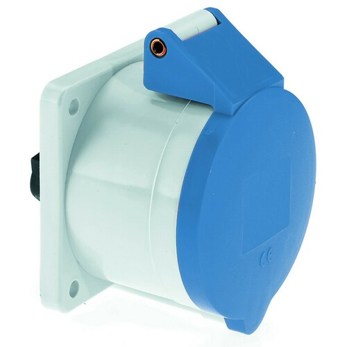 Bals Elektrotech. Anbausteckdose gerade 16A 7p 230V 9h IP44 13326