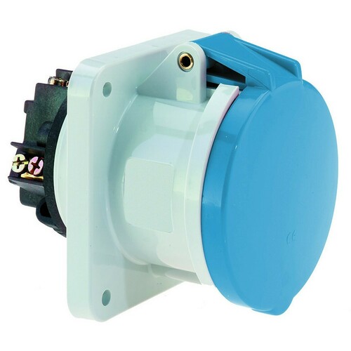 Bals Elektrotech. Anbausteckdose gerade 63A 3p 230V 6h IP44 13341