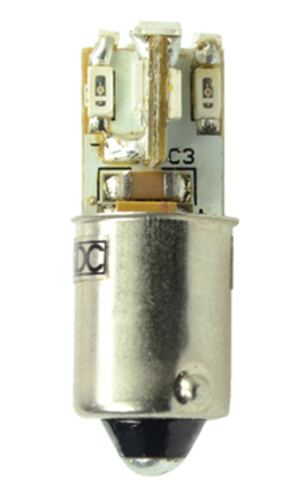 Scharnberger+Hasenbein LED-Leuchtmittel Ba9s 10-30V/DC rot 33957