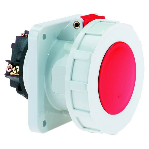 Bals Elektrotech. Anbausteckdose gerade 63A 5p 400V 6h IP67 13385