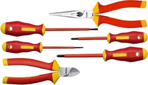 Klauke Zangen-Schraubendreher Set 6-tlg. KL306IS