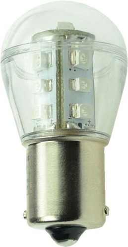 Scharnberger+Hasenbein LED-Lampe 25x48mm BA15s 10-30VDC gelb 35647