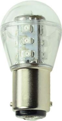 Scharnberger+Hasenbein LED-Lampe 25x48mm BA15d 10-30VDC grün 35757