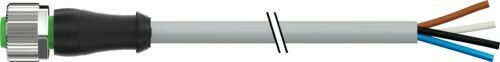 Murrelektronik M12-Buchse gerade PUR-OB 4x0,34 gr. 7000-12221-2340500 Murrelektronik M12-Buchse gerade PUR-OB 4x0,34 gr. 7000-12221-2340500