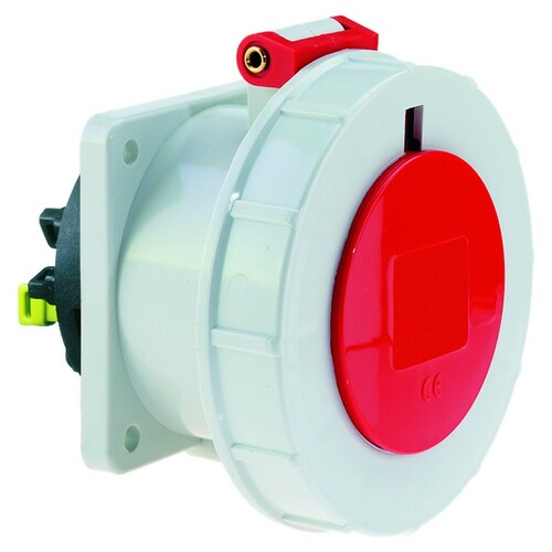 Bals Elektrotech. Anbausteckdose gerade 16A 4p 400V 6h IP67 13726